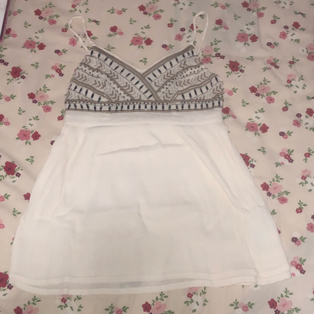 HOLLISTER beaded top